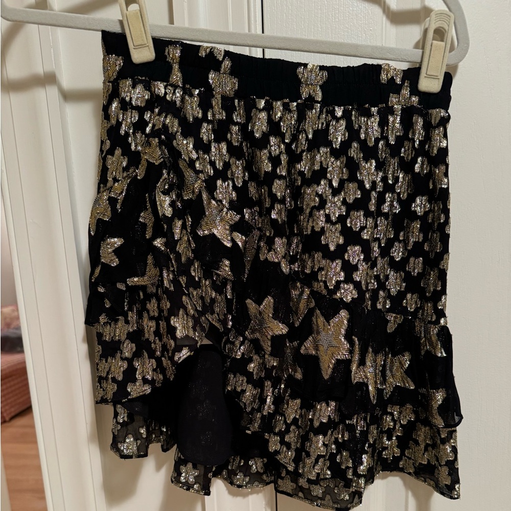 LoveShackFancy Holiday 2022 mini skirt